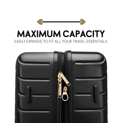 Louvre 2-Piece Polycarbonate Spinner Luggage Set
