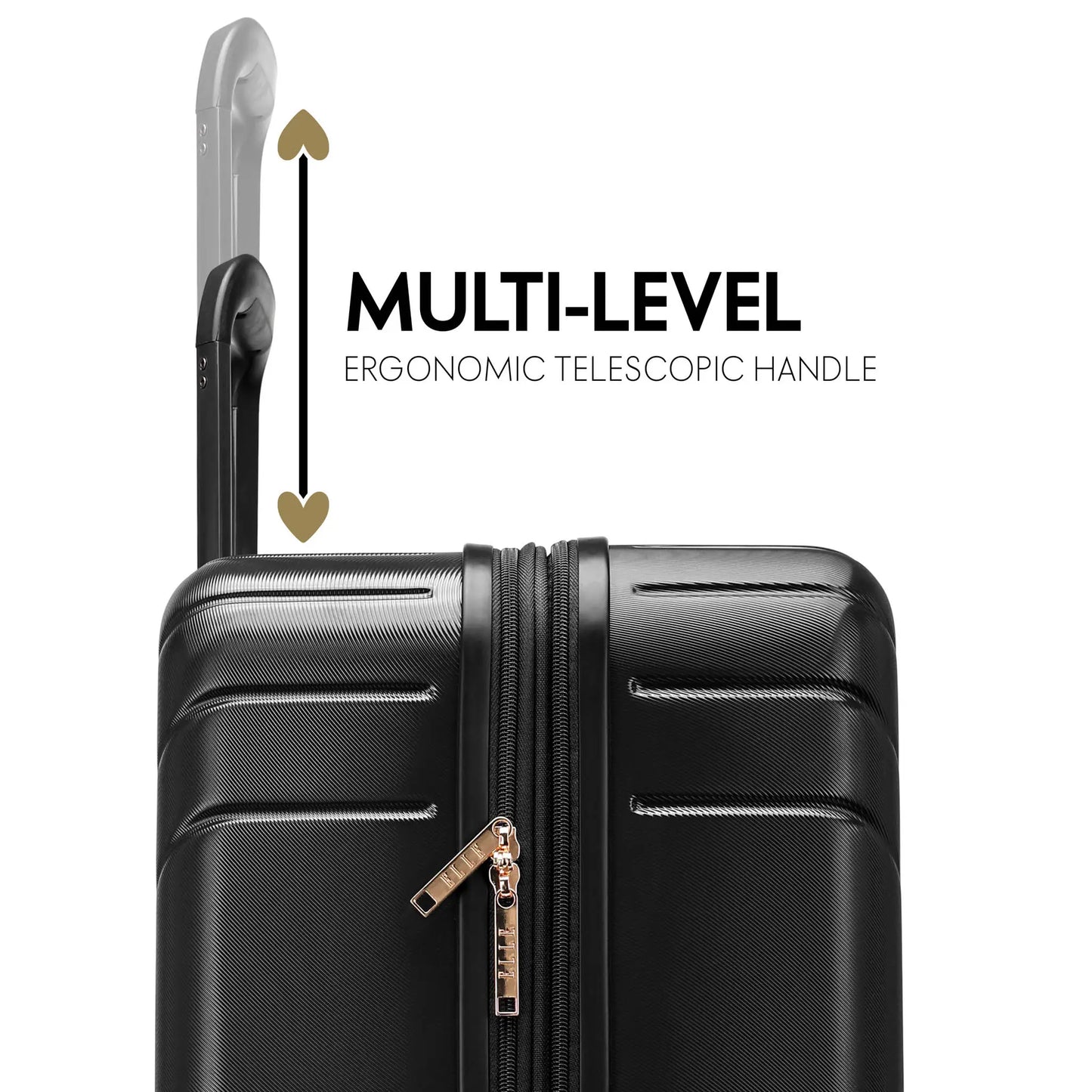 Louvre 2-Piece Polycarbonate Spinner Luggage Set
