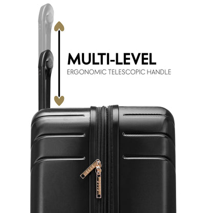 Louvre 2-Piece Polycarbonate Spinner Luggage Set