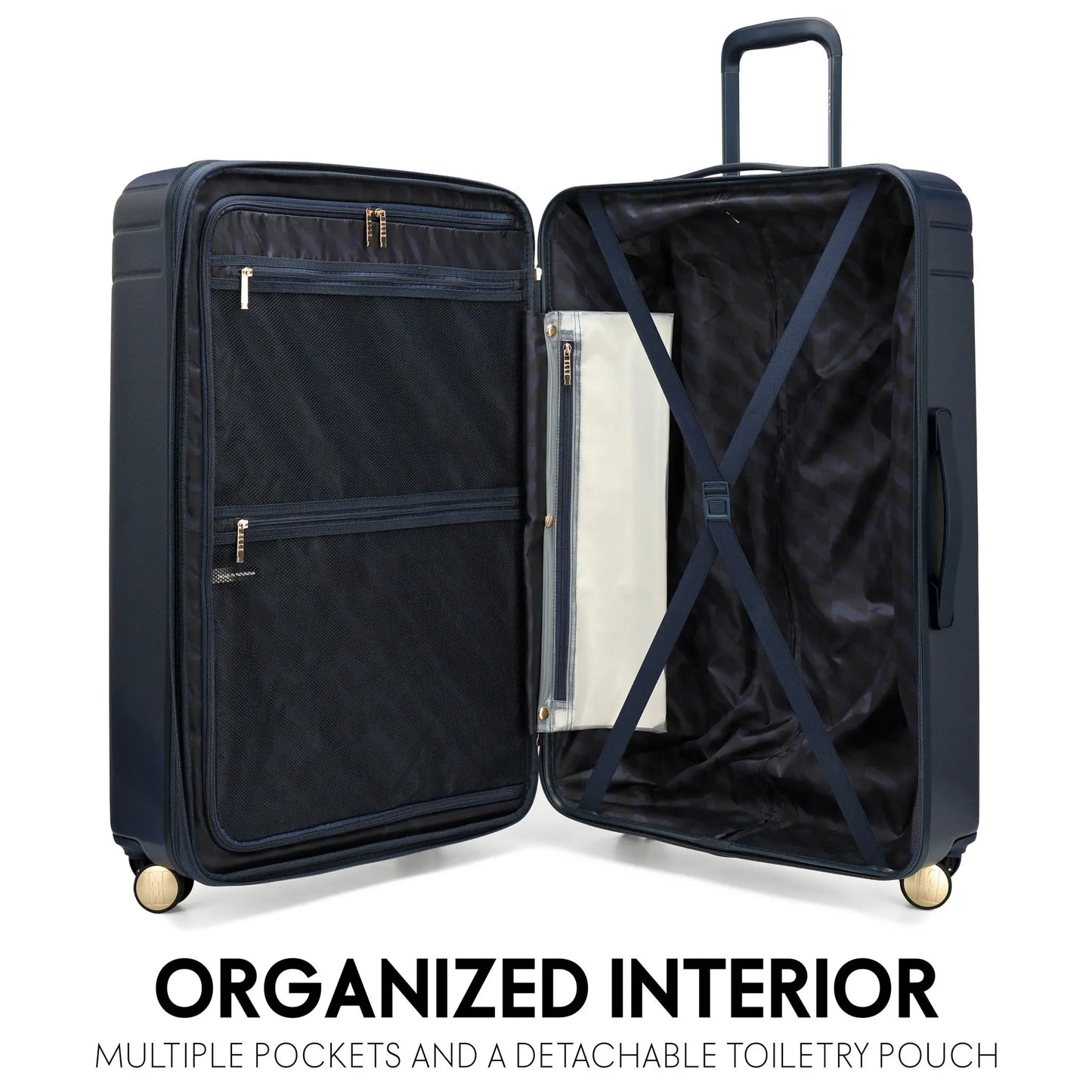 Louvre 2-Piece Polycarbonate Spinner Luggage Set