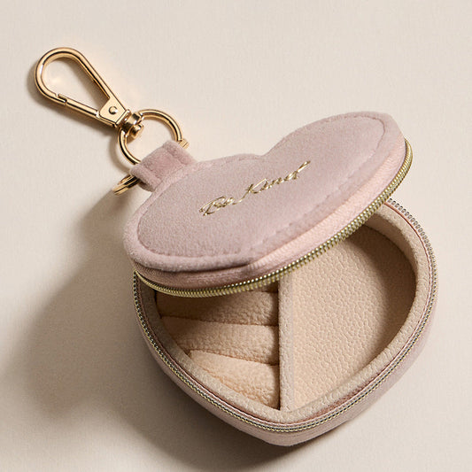 BE KIND Heart Travel Jewelry Case